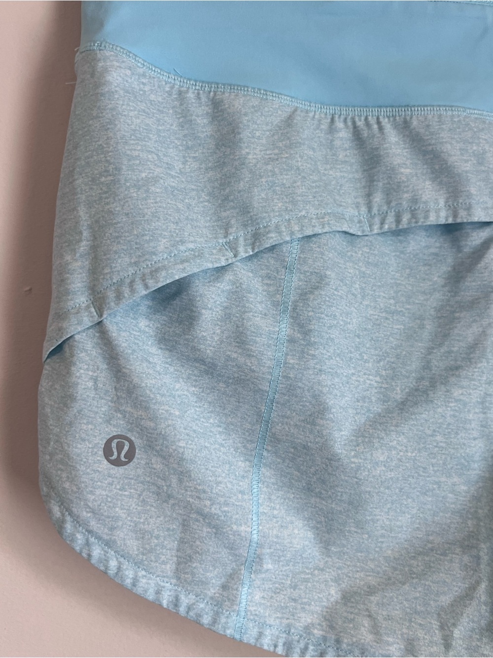 Lululemon Speed Up Running Shorts 4 inch Blue Women's 4 EUC Athletic - Picture 3 of 6